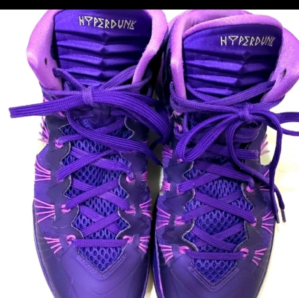 Purple Hyperdunks Size 9 - image 2